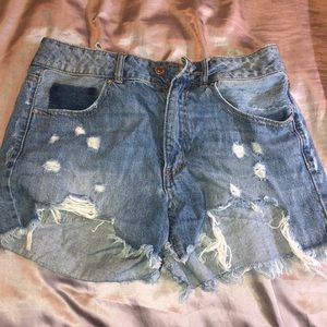 jean shorts